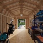 Colonial Woodbury Barn Shed