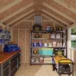 Colonial Williamsburg Shed