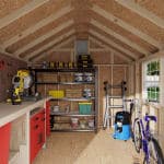 Colonial Williamsburg Shed