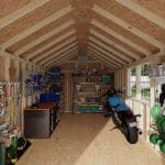Colonial Williamsburg Shed