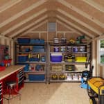 Colonial Williamsburg Shed