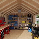 Colonial Williamsburg Shed