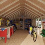Colonial Williamsburg Shed