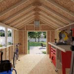 Colonial Williamsburg Shed