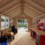 Colonial Williamsburg Shed