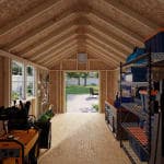Colonial Williamsburg Shed