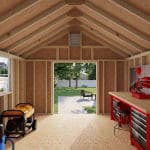 Colonial Williamsburg Shed