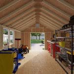 Colonial Williamsburg Shed