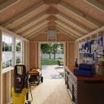 Colonial Williamsburg Shed