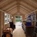 Colonial Williamsburg Shed