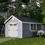 Colonial Williamsburg Shed