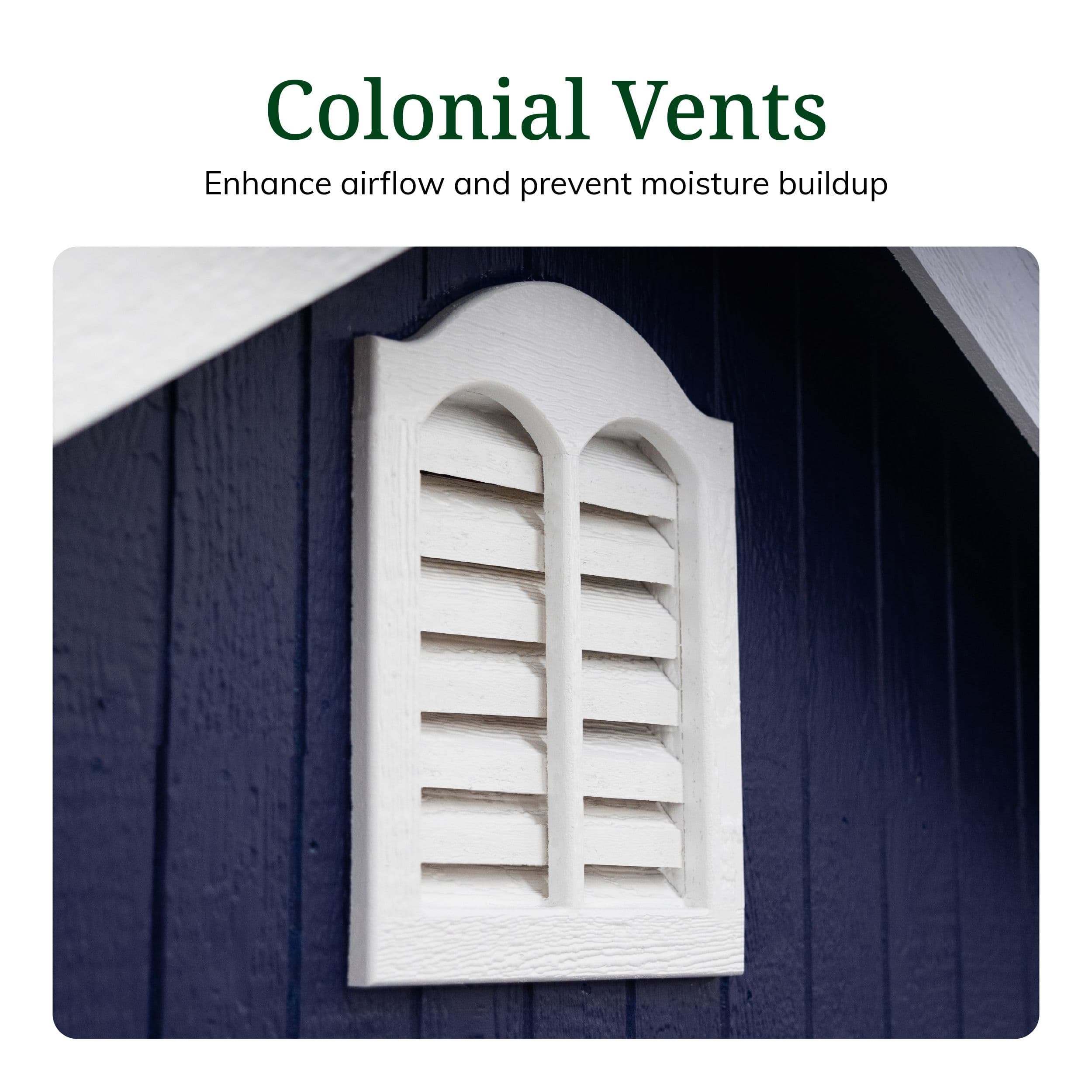 colonial series shed vent