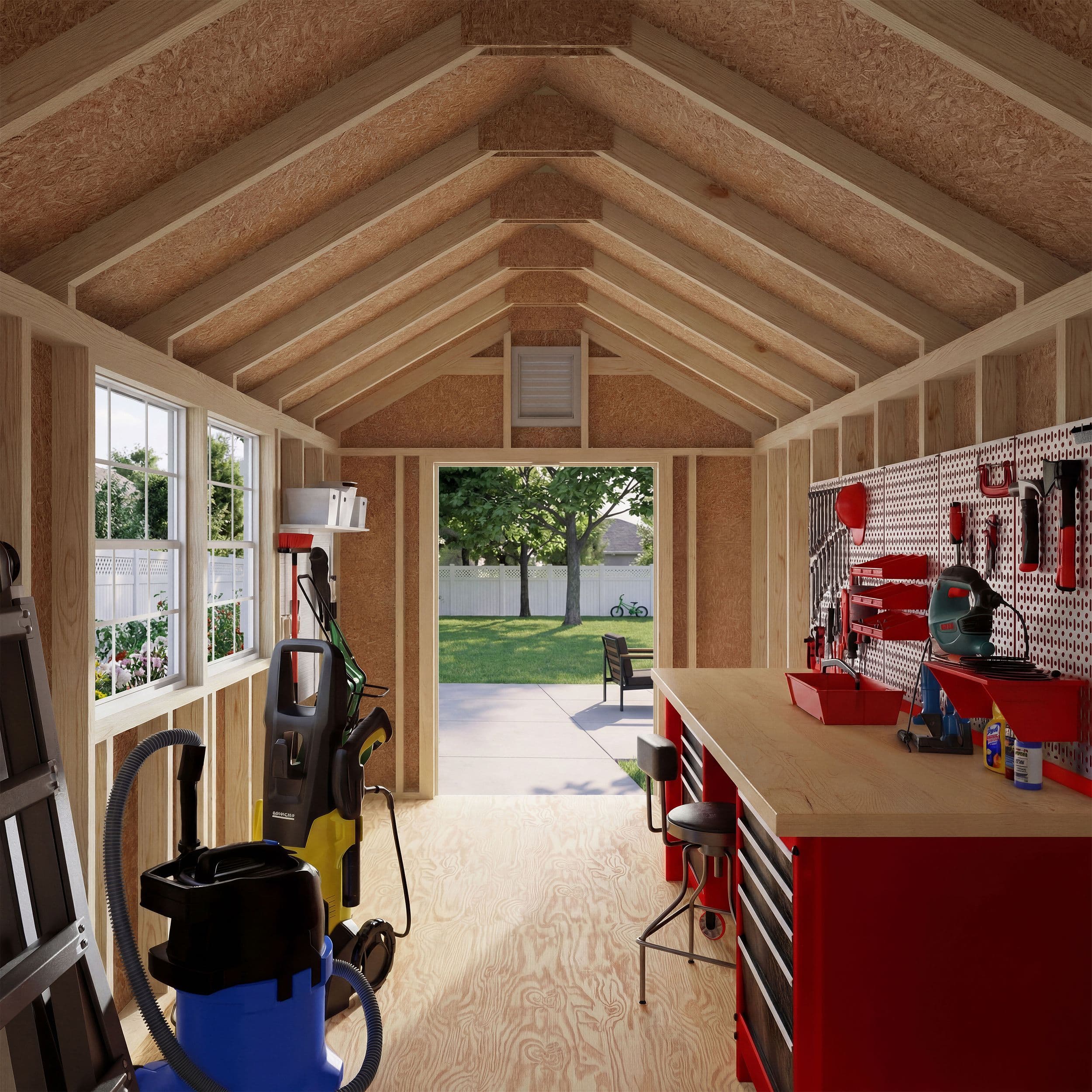 shed interior