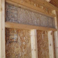 4x6 Colonial Gable Chicken Coop interior vent view