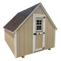 8x10 Value A-Frame Chicken Coop on a white background