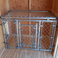 Cape Cod Cozy Kennel cage inside