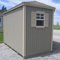 Classic Five Corner Shed back view