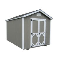 Classic Gable Shed on white background