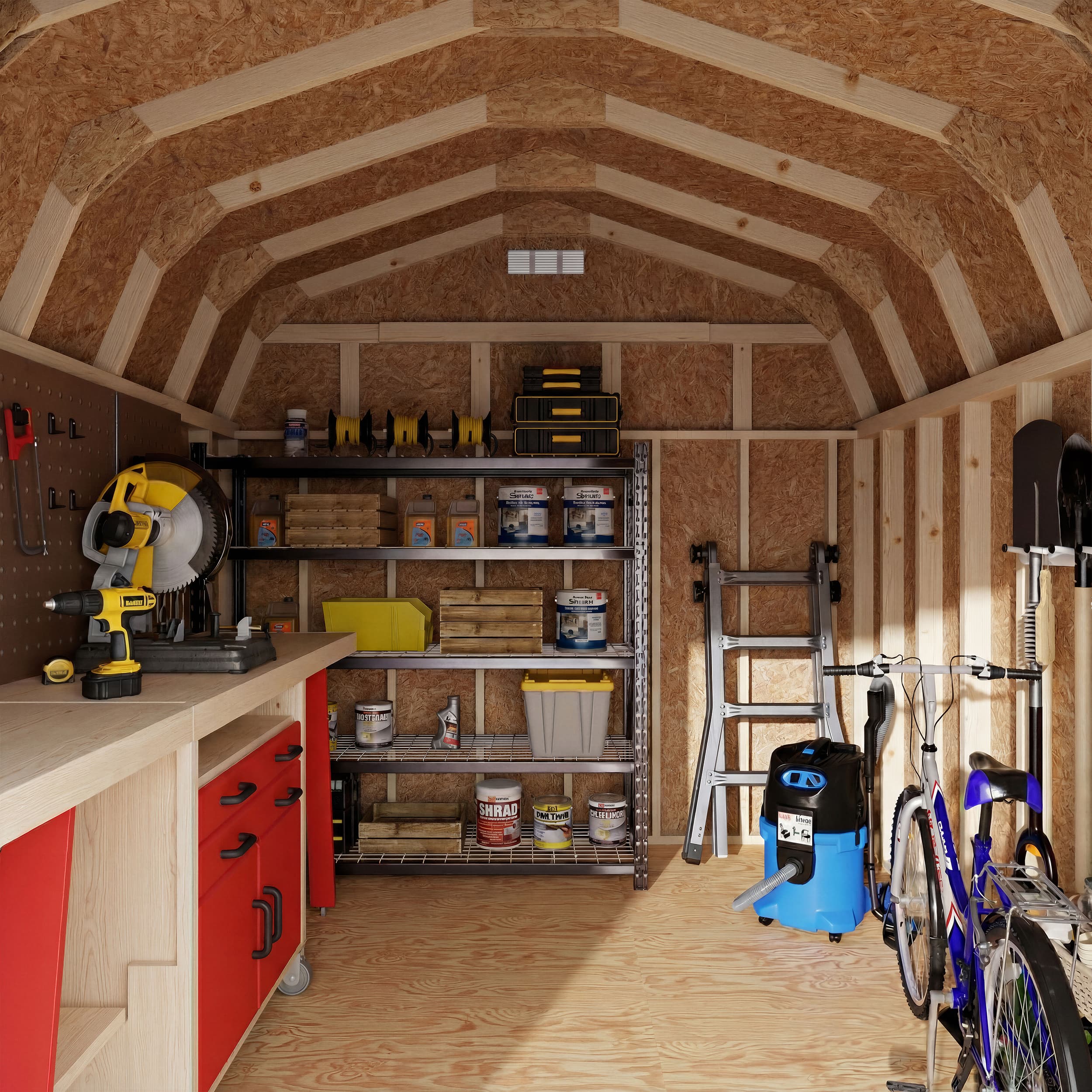 Classic Gambrel 6' Barn Shed