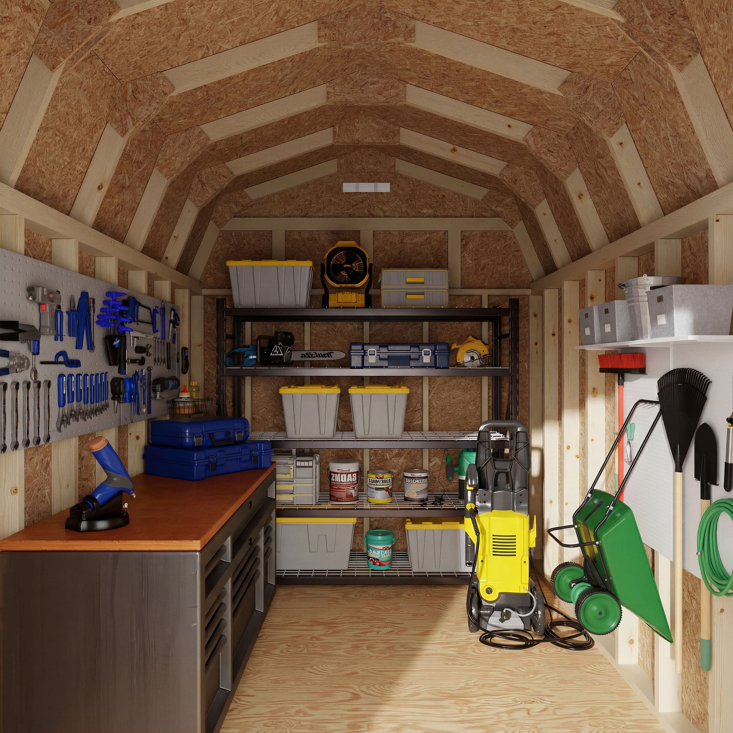 Classic Gambrel 6' Barn Shed