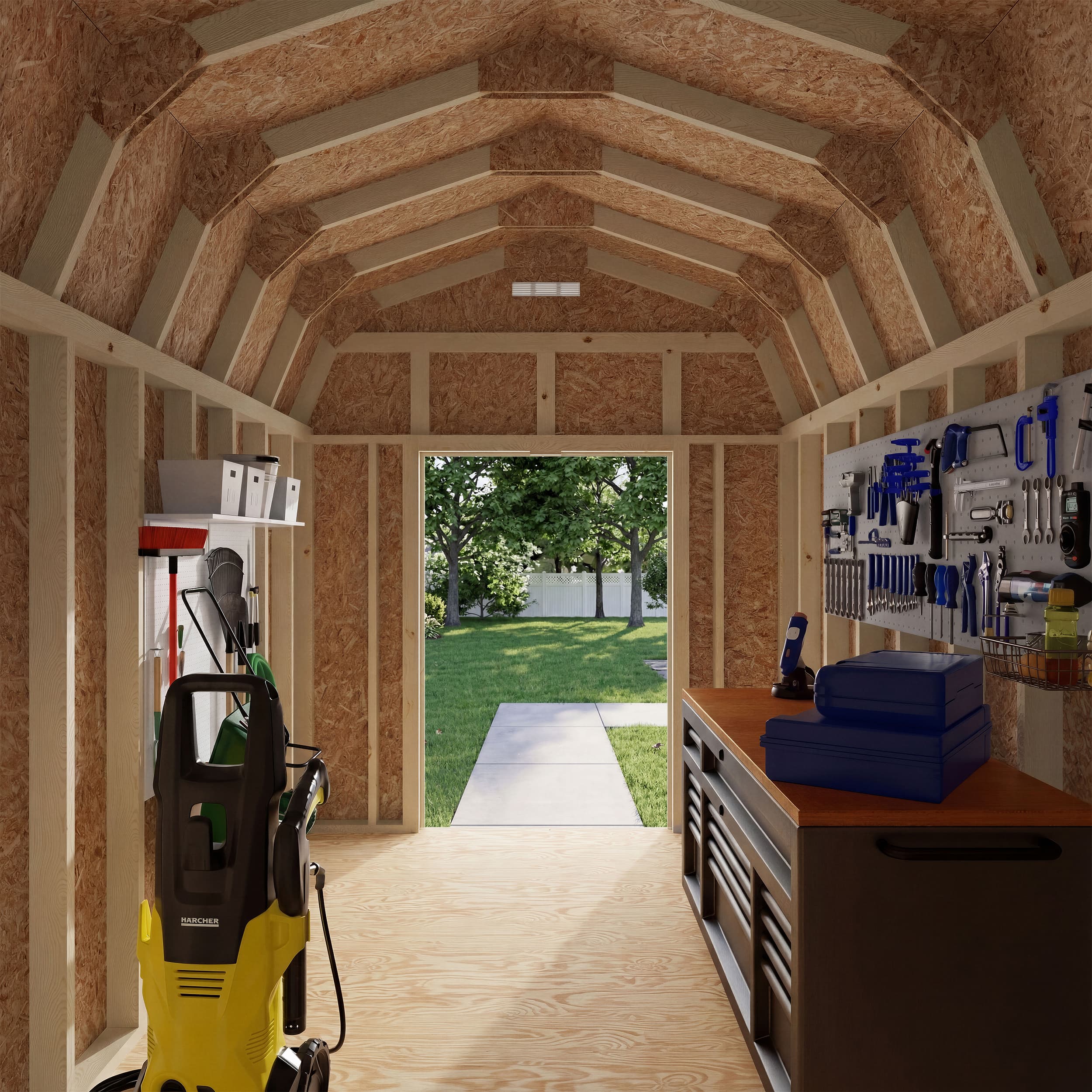 Classic Gambrel 6' Barn Shed