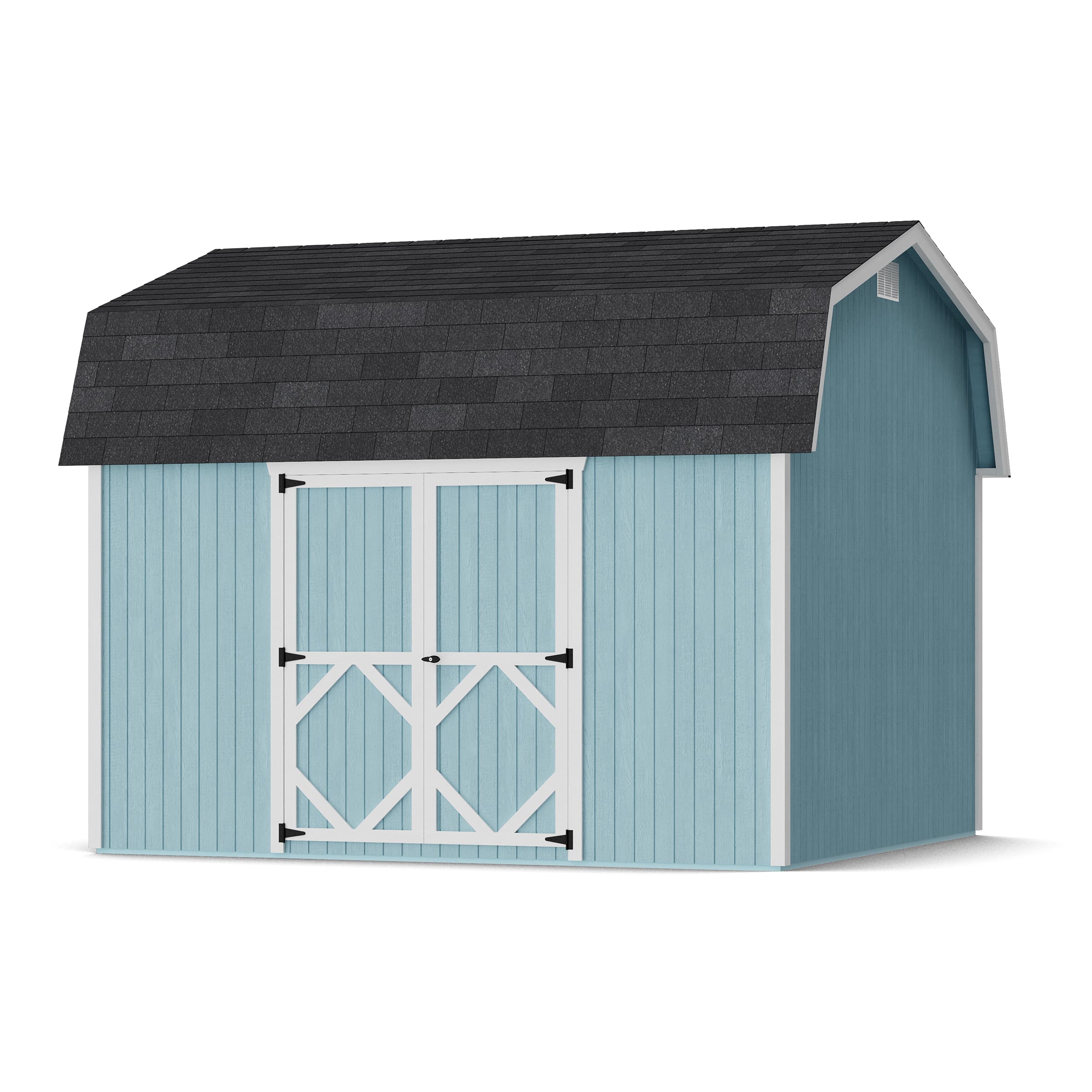 Classic Gambrel 6' Barn Shed with Side Entry