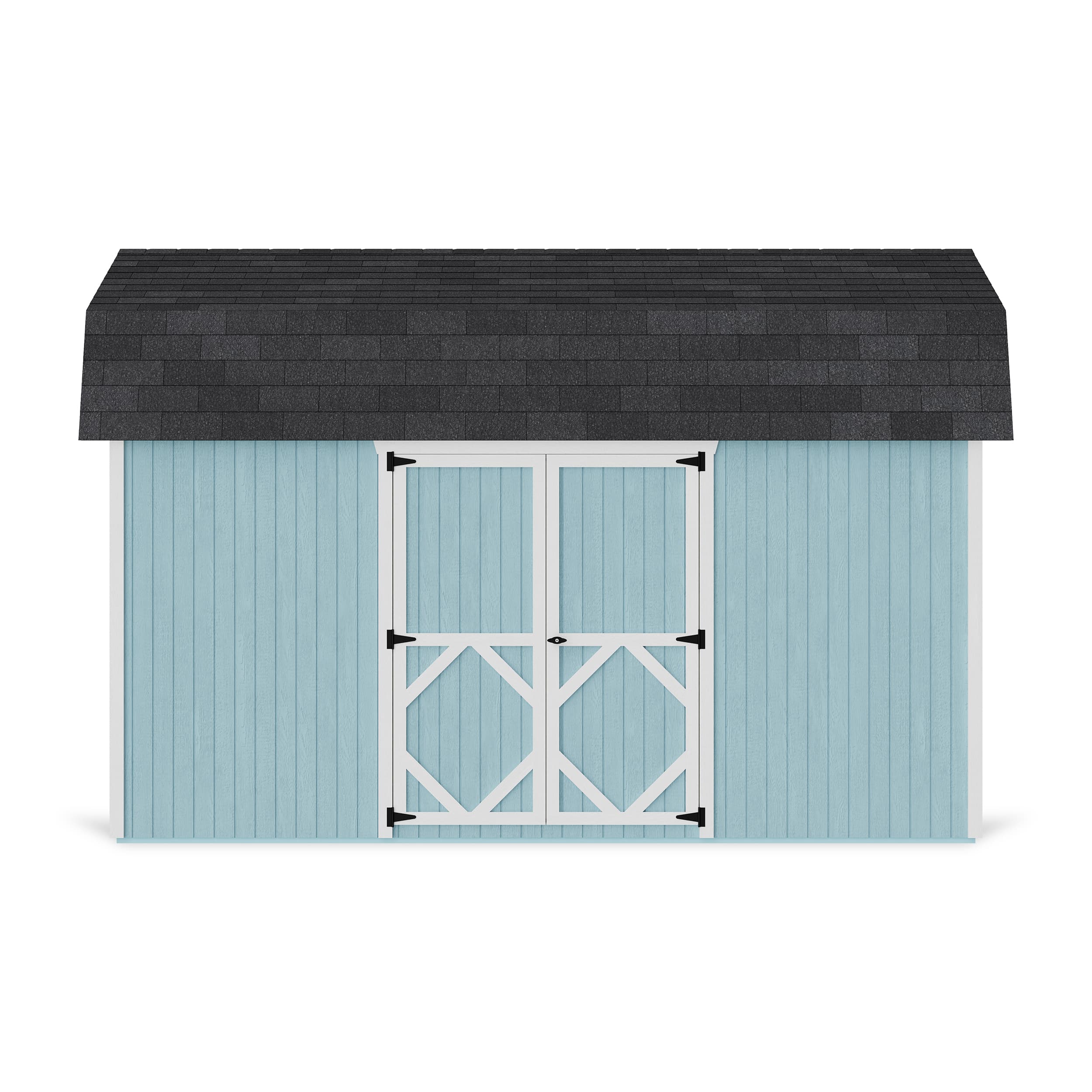 Classic Gambrel 6' Barn Shed with Side Entry