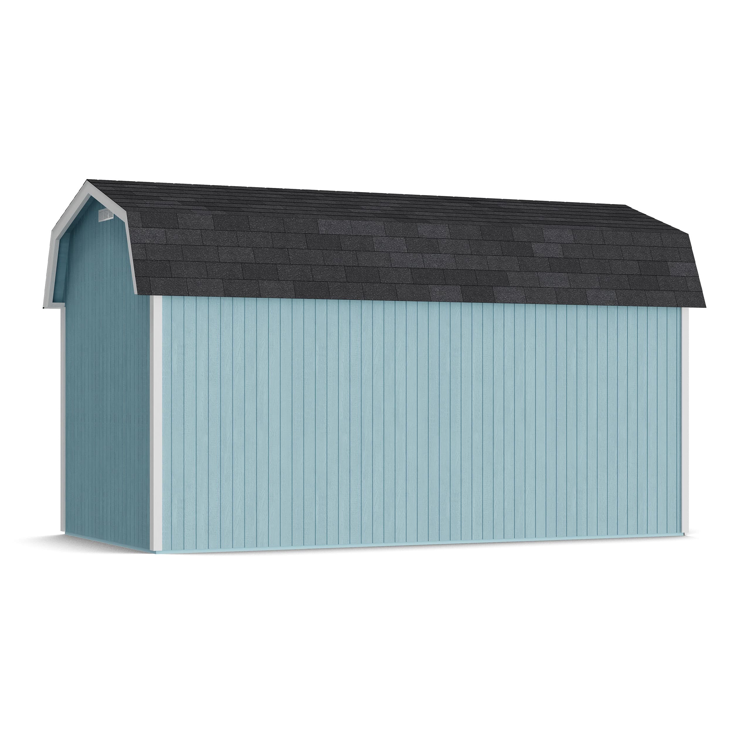 Classic Gambrel 6' Barn Shed with Side Entry