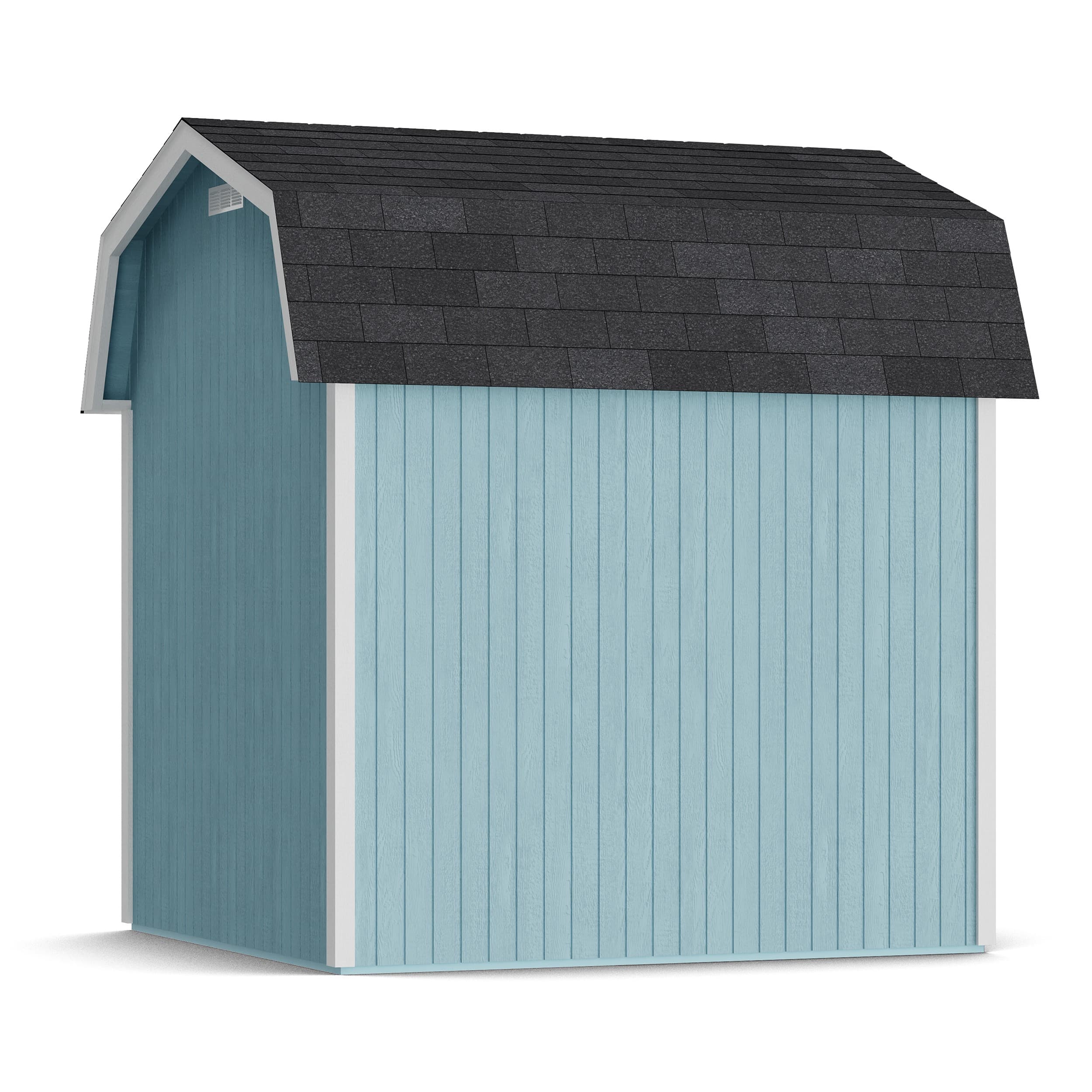 Classic Gambrel 6' Barn Shed with Side Entry