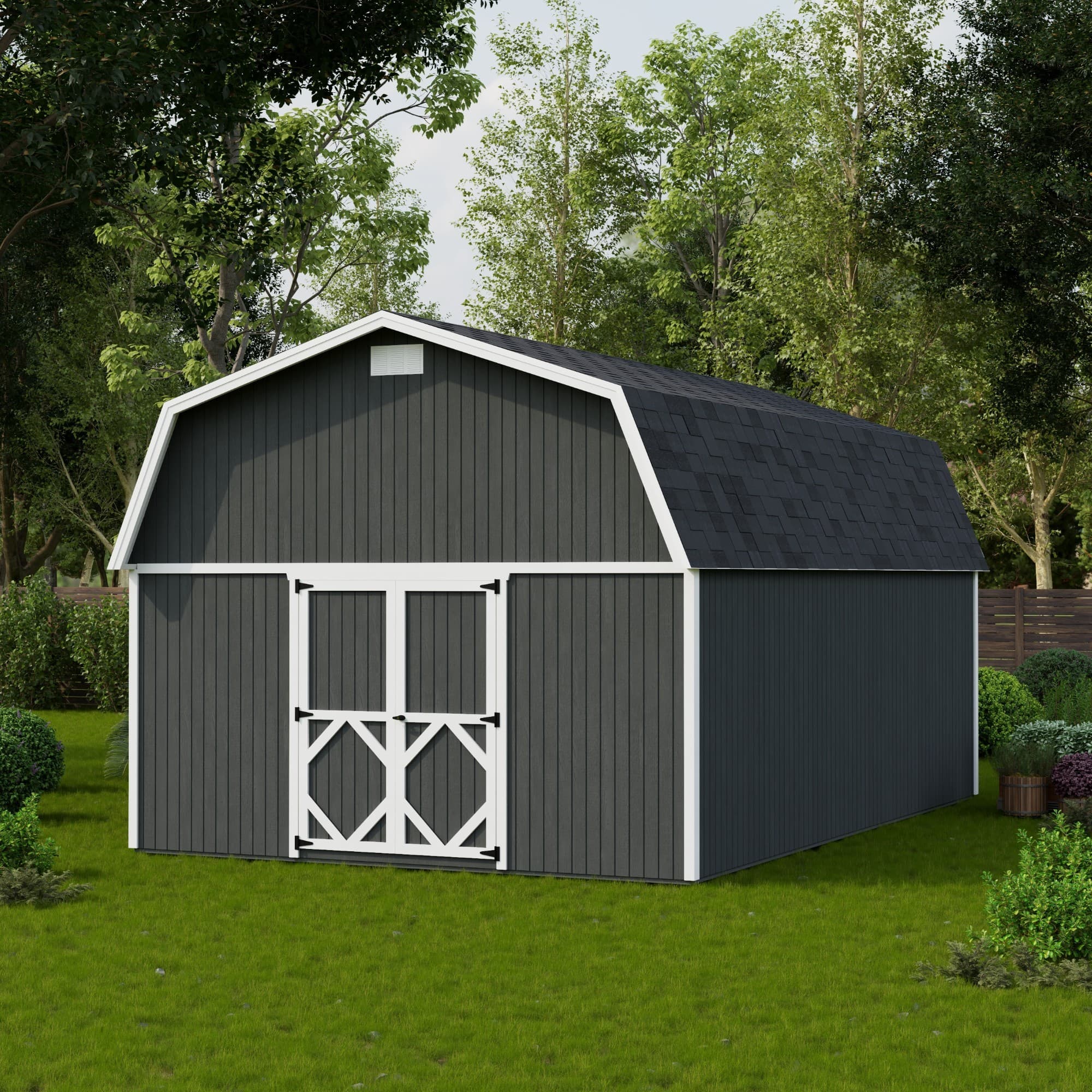 Classic Gambrel Large Barn Shed