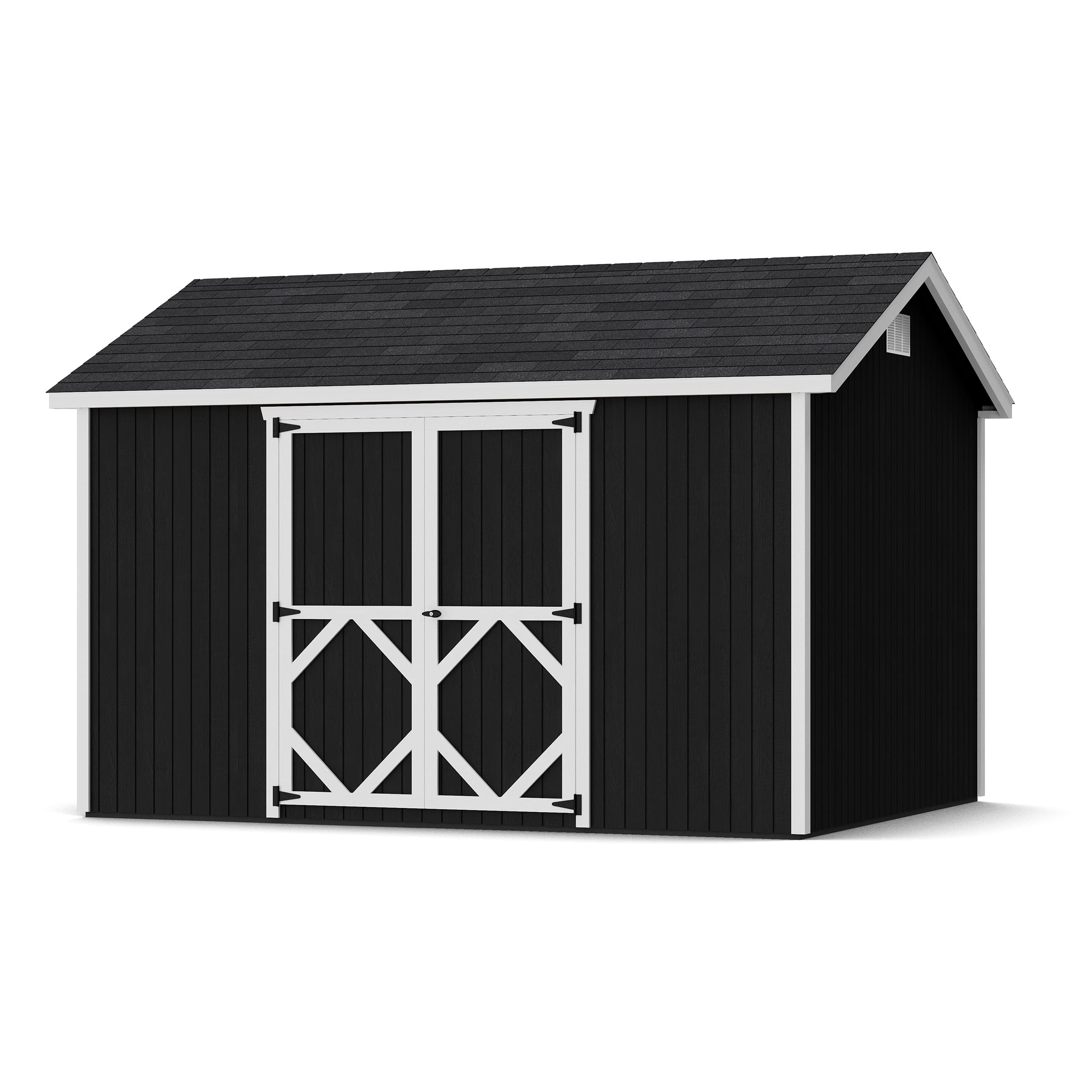 Classic Gable Shed with Side Entry
