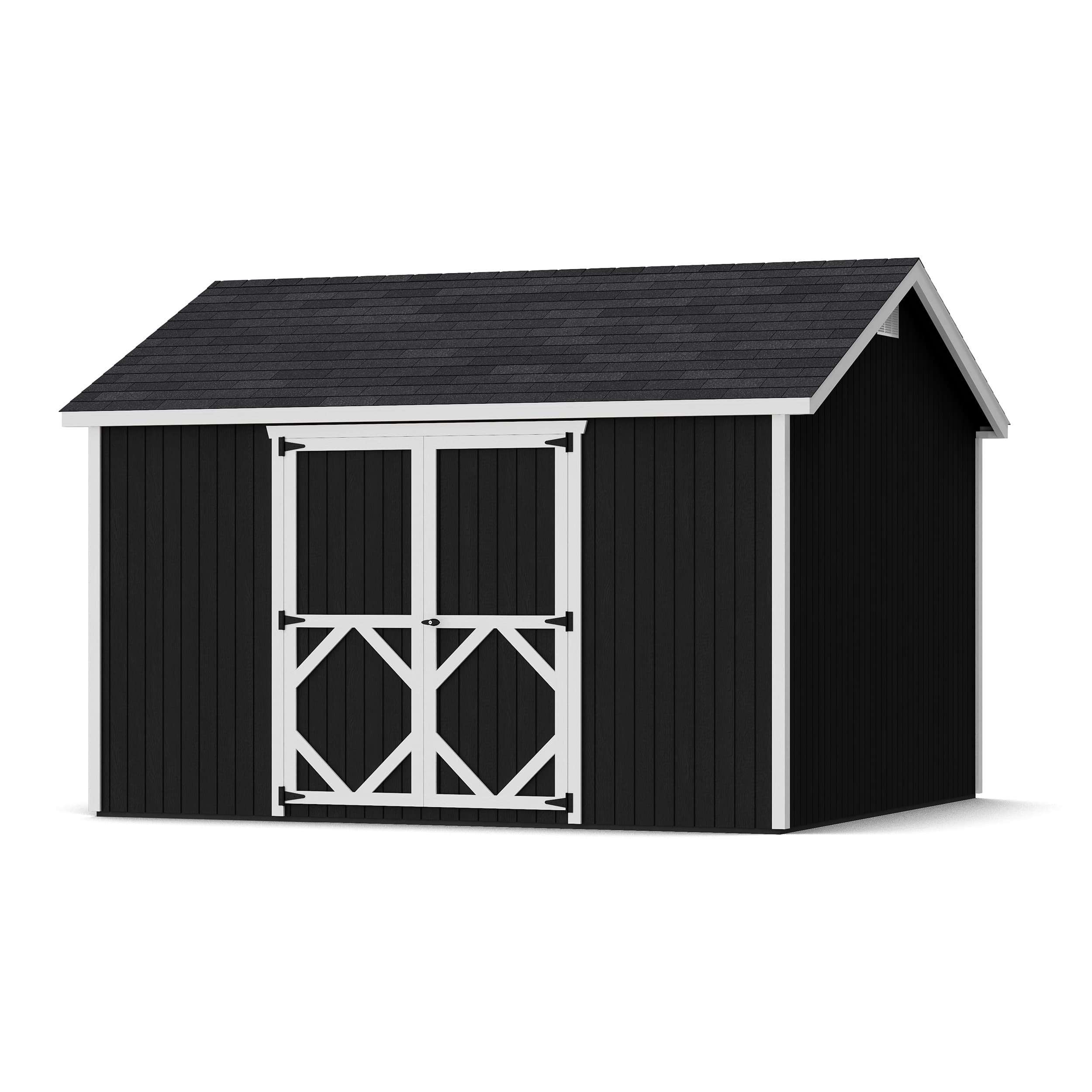 Classic Gable Shed with Side Entry