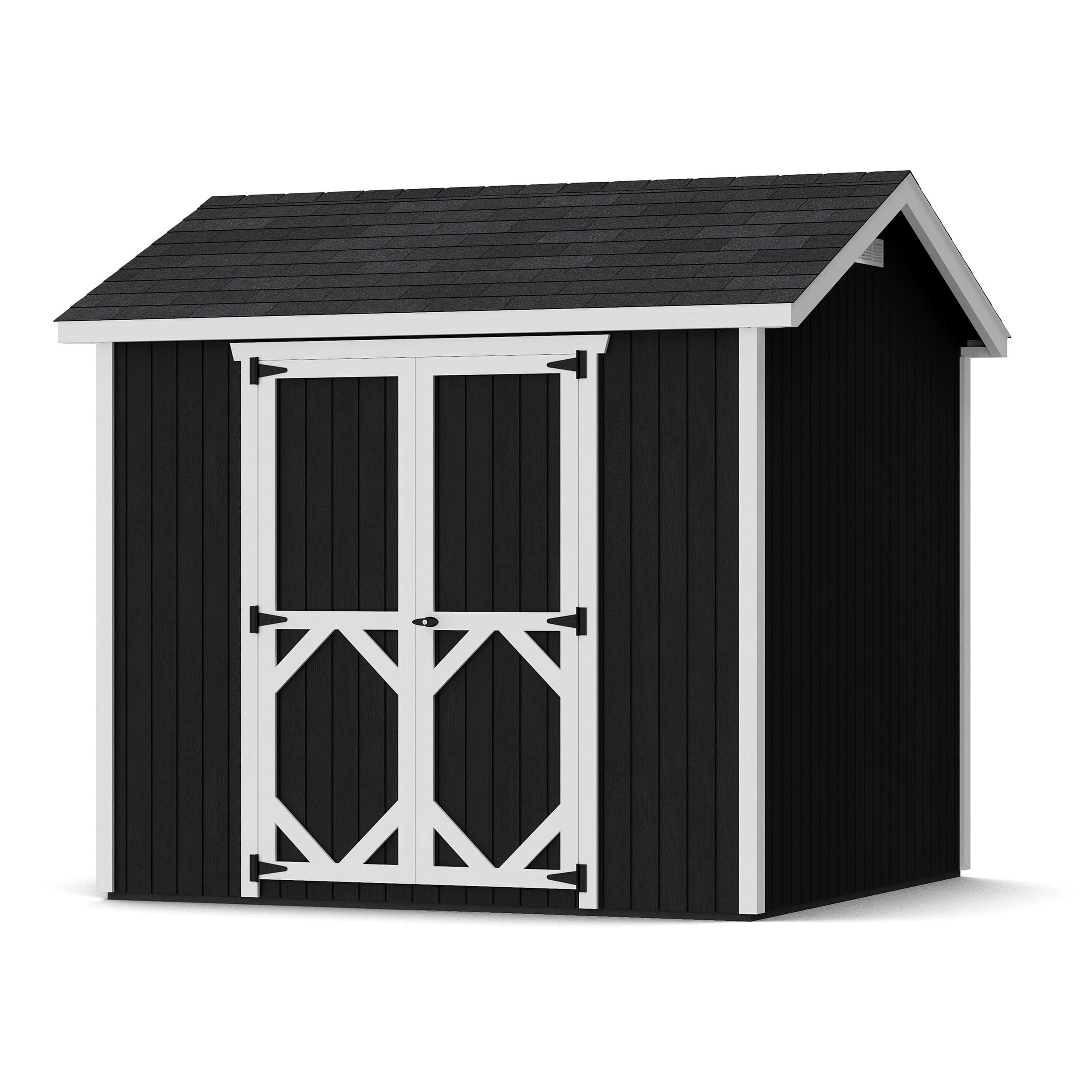 Classic Gable Shed with Side Entry