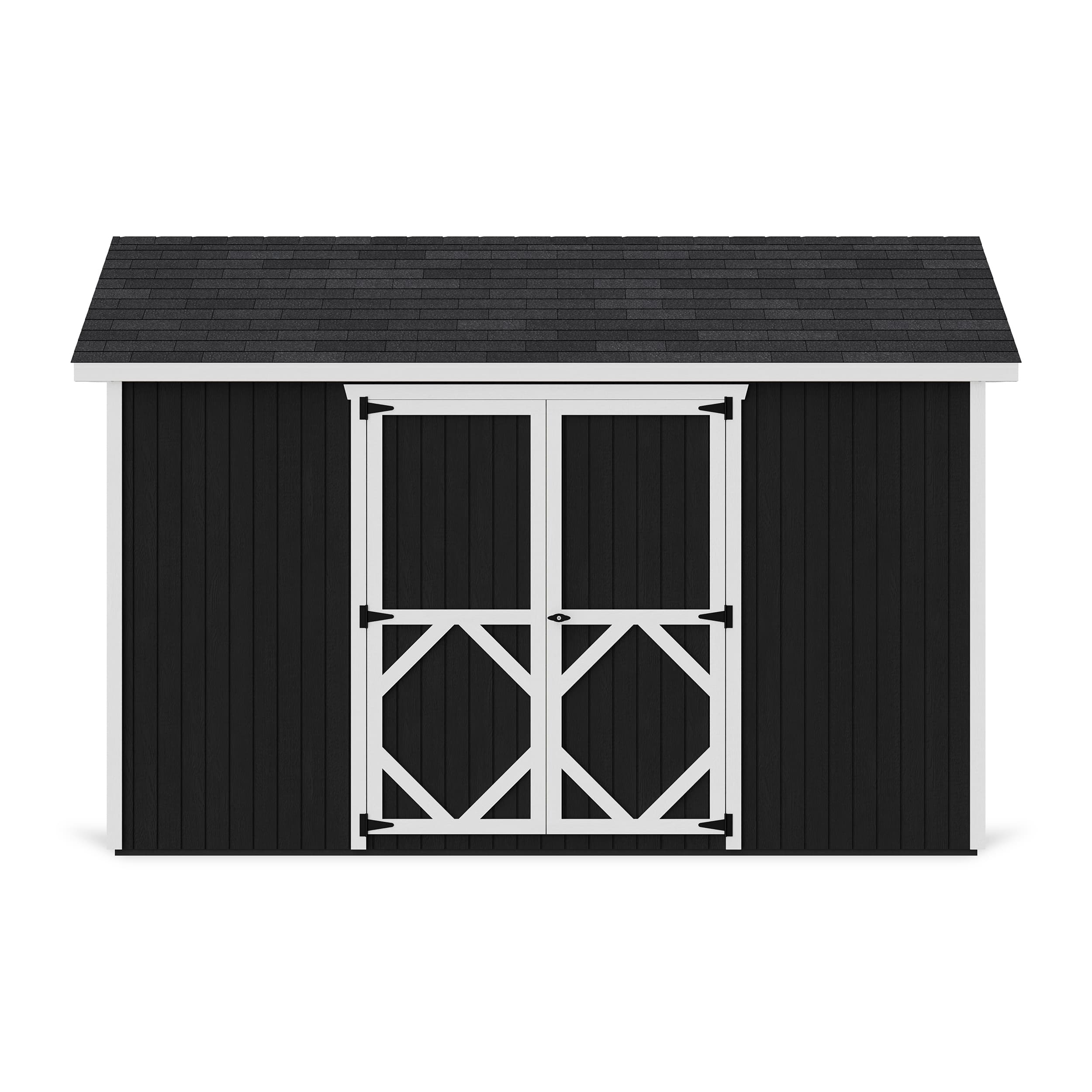 Classic Gable Shed with Side Entry