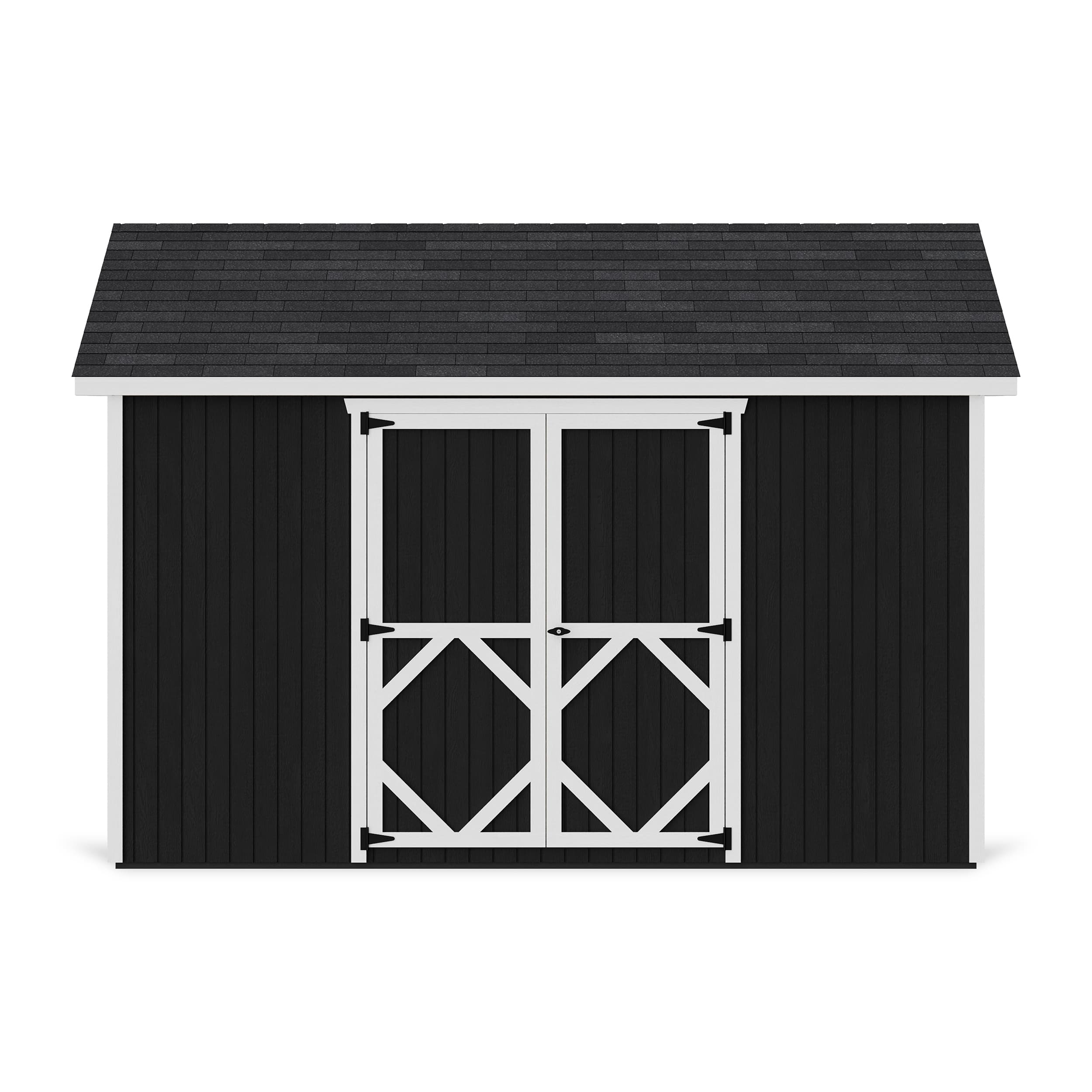 Classic Gable Shed with Side Entry