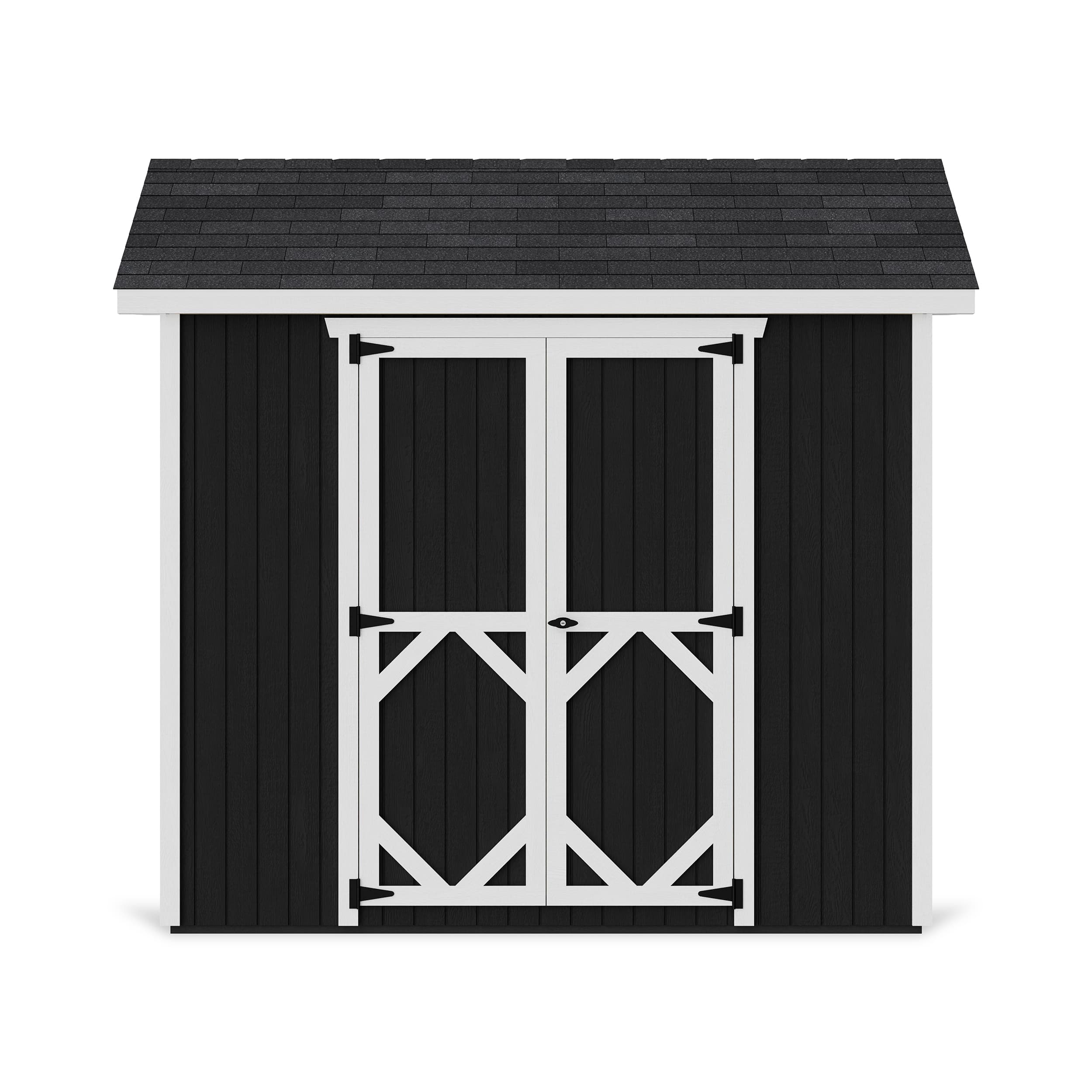 Classic Gable Shed with Side Entry