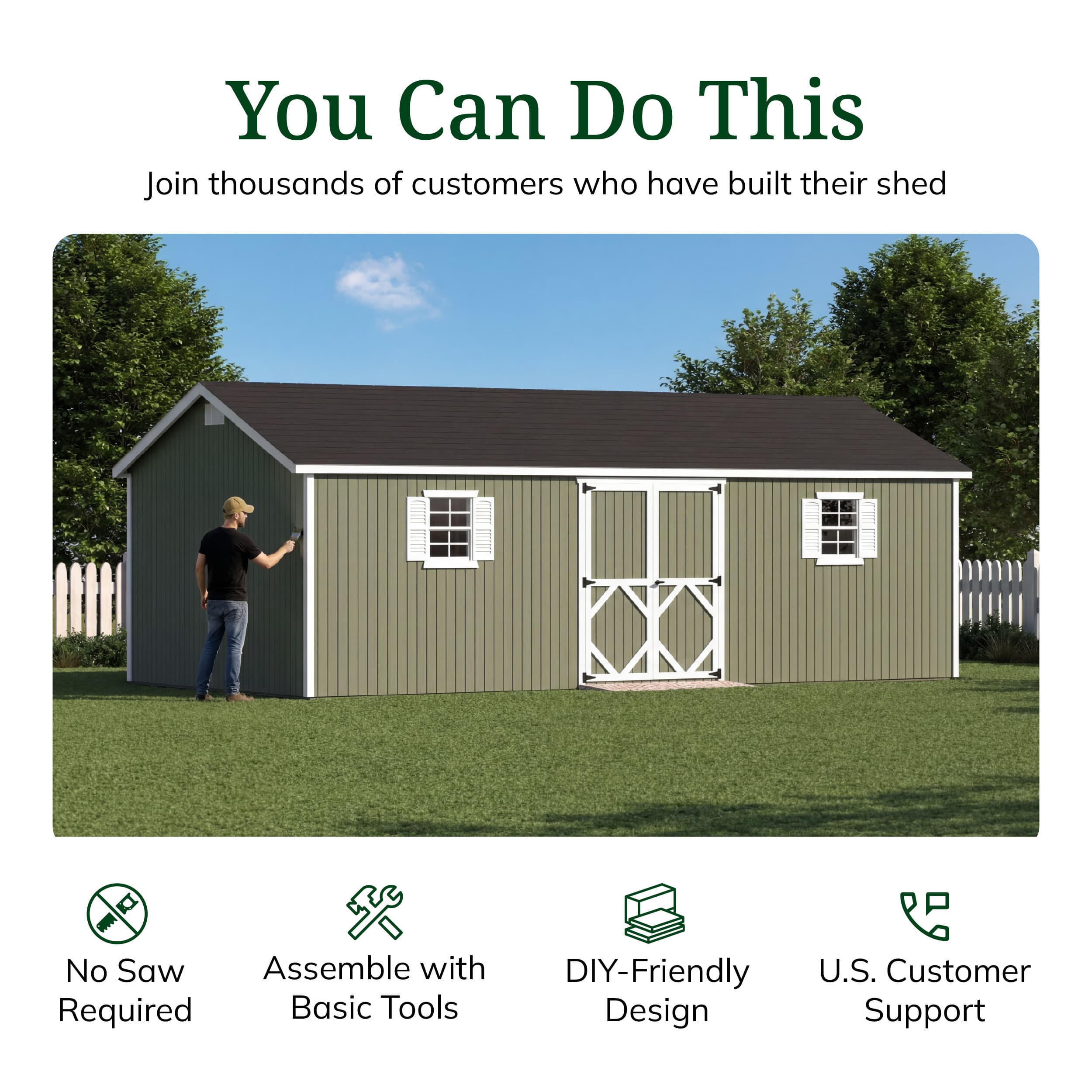 Classic Workshop Shed
