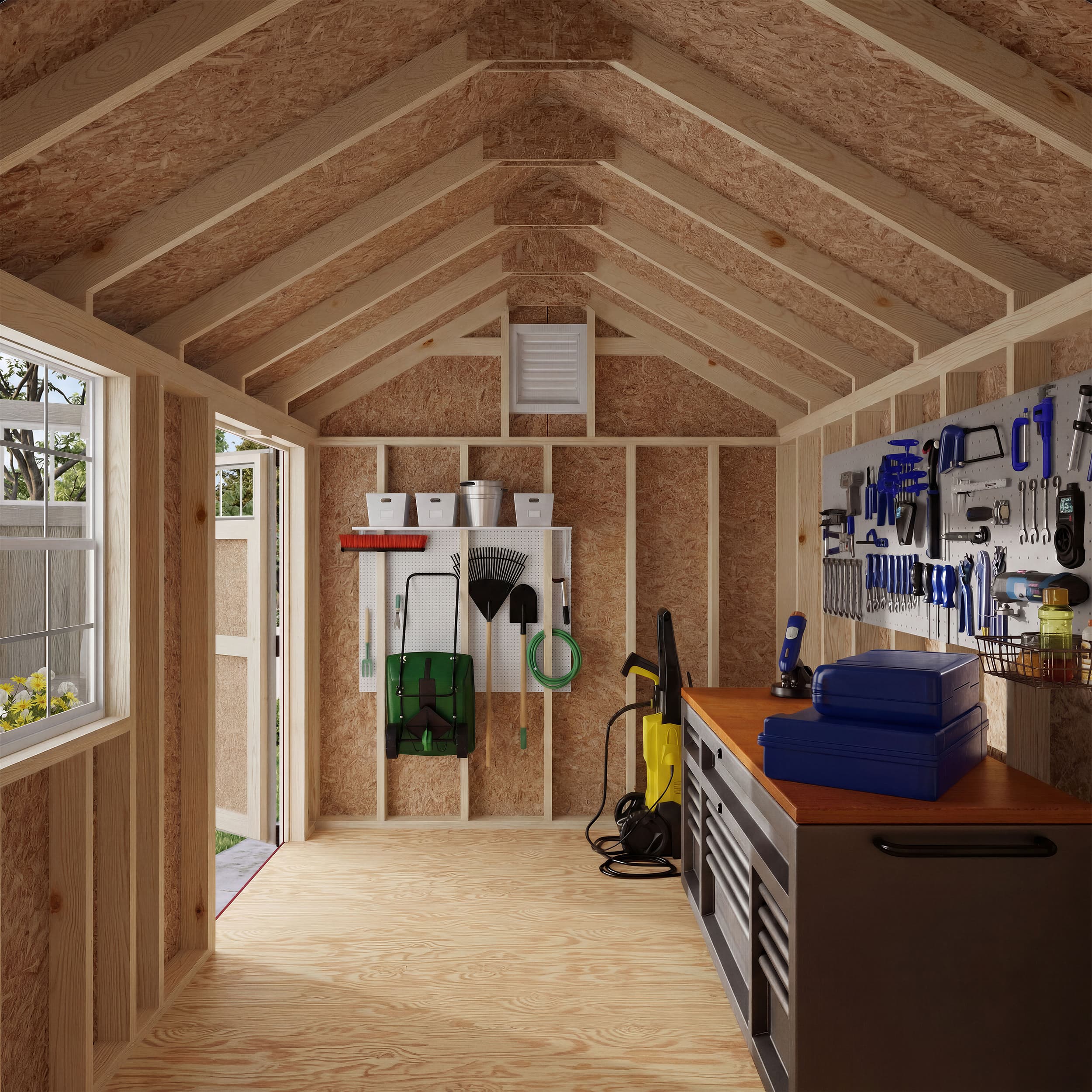 Colonial Pinehurst Shed