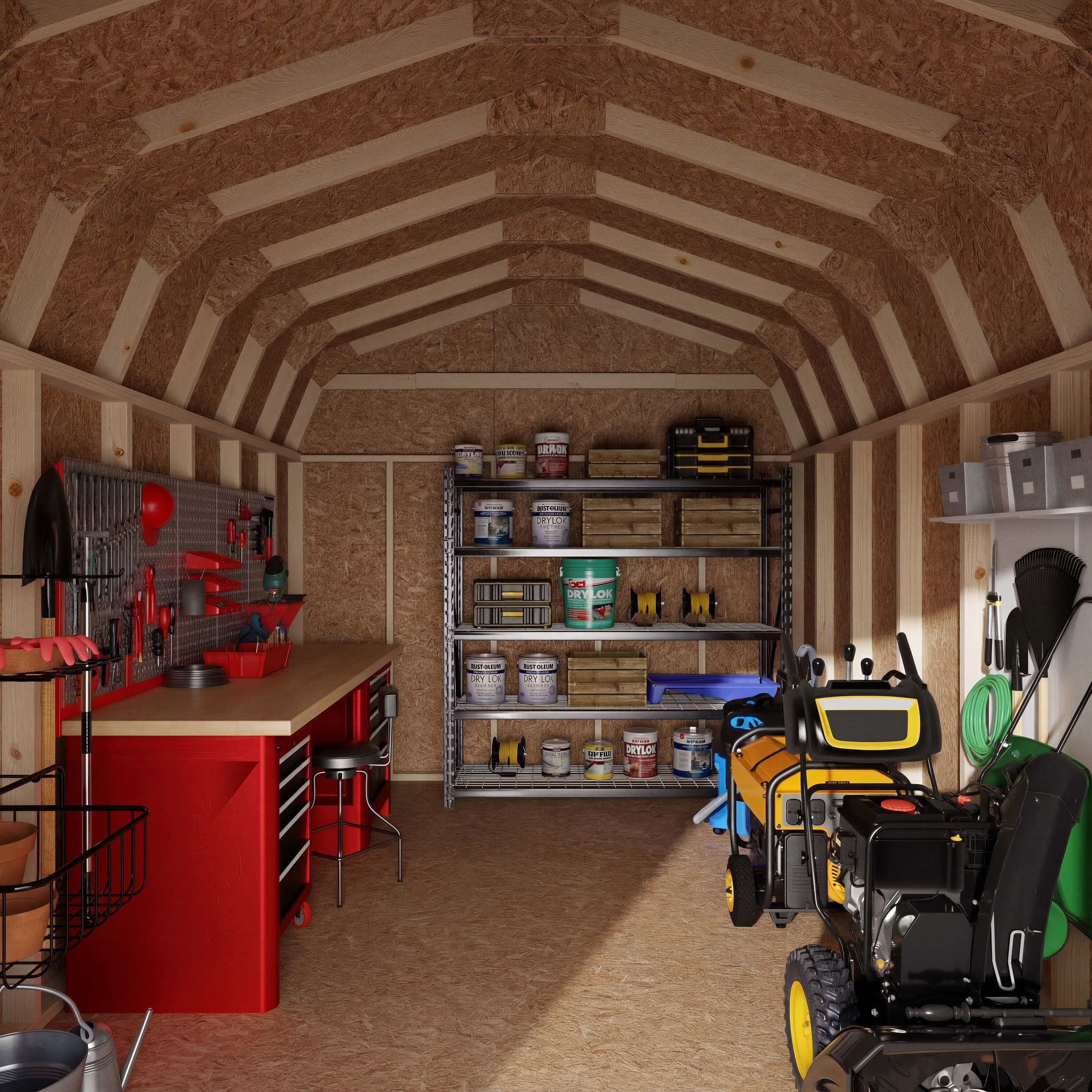 Value Gambrel 6' Barn Shed