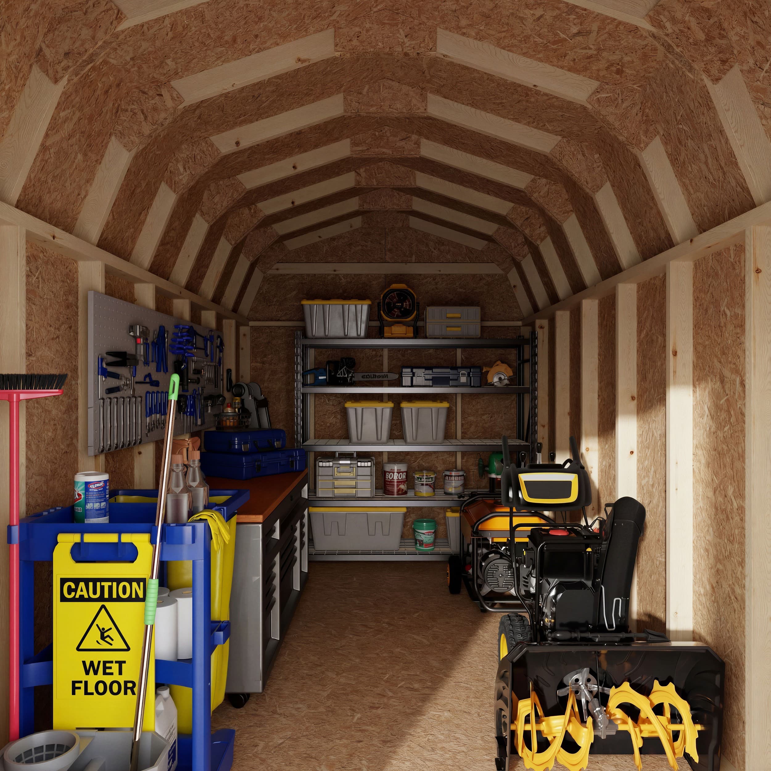 Value Gambrel 6' Barn Shed