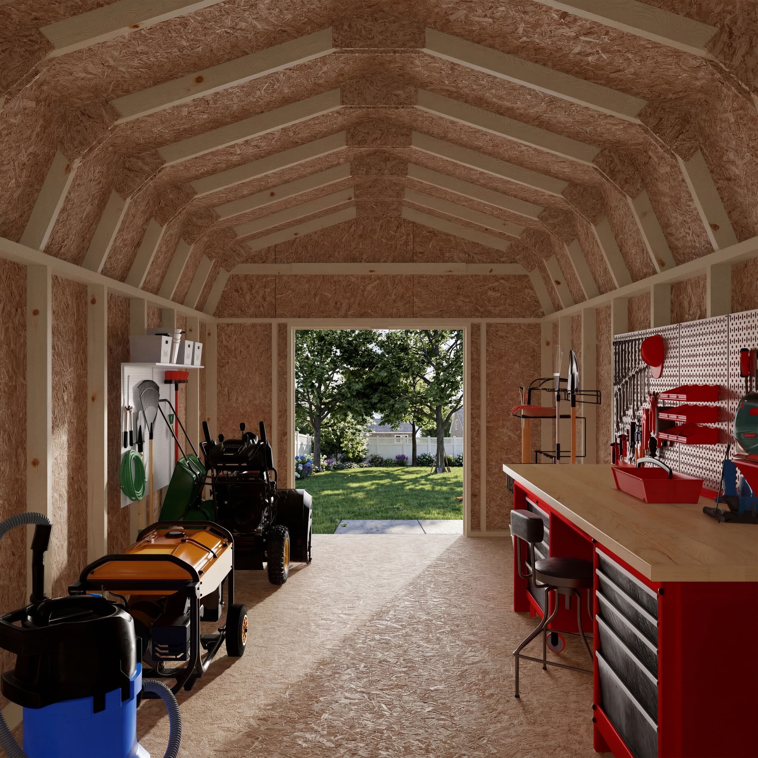 Value Gambrel 6' Barn Shed