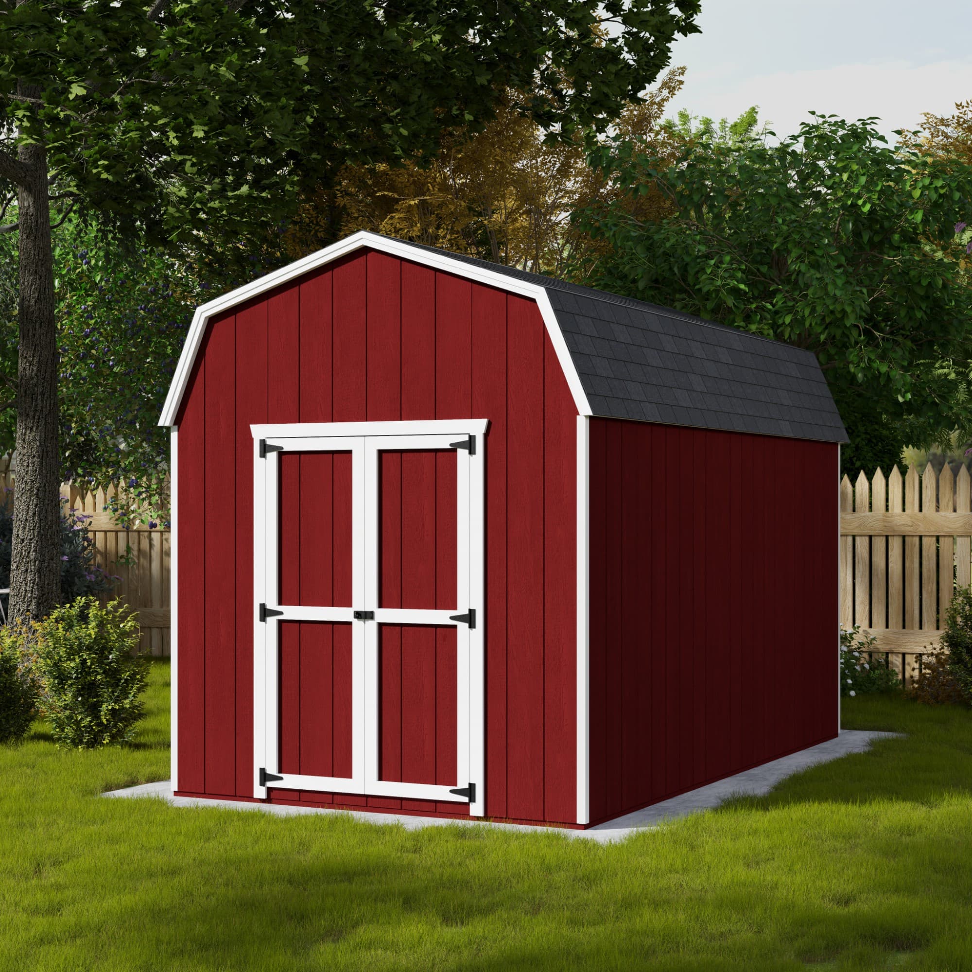 Value Gambrel 6' Barn Shed