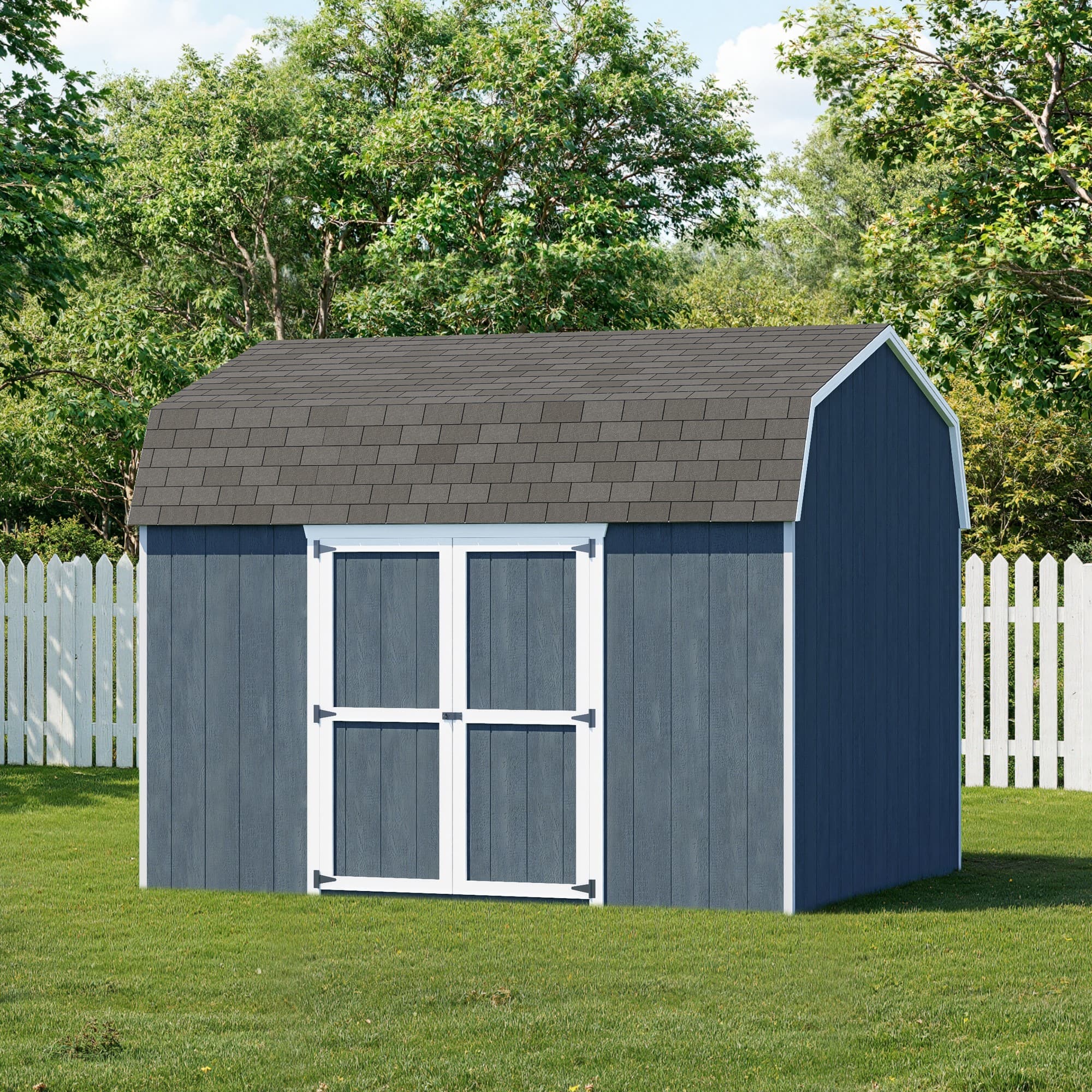 Value Gambrel 6' Barn Shed with Side Entry