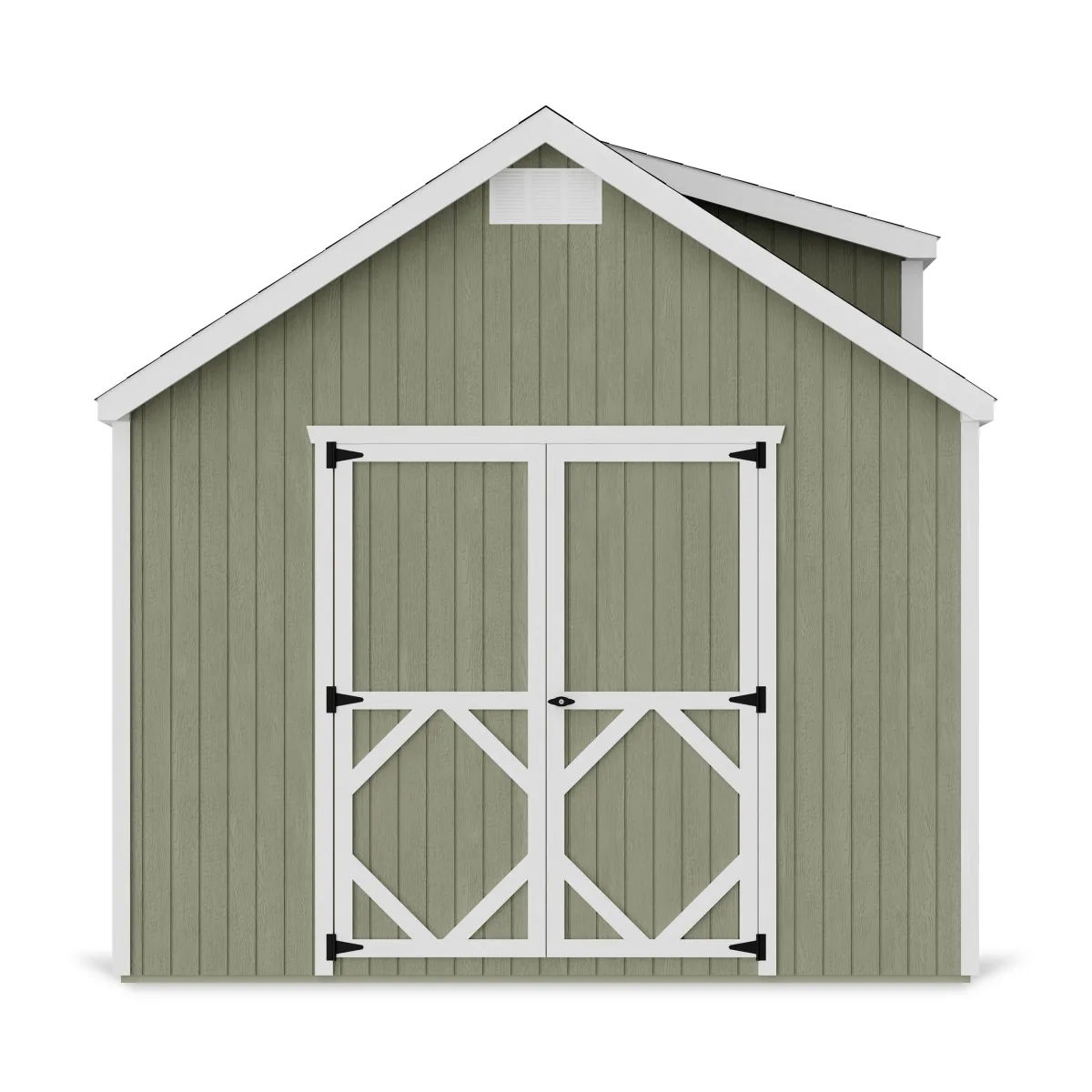 Classic Dormer Shed with Dual Entry