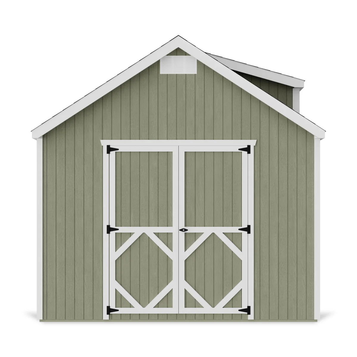 Classic Dormer Shed with Dual Entry
