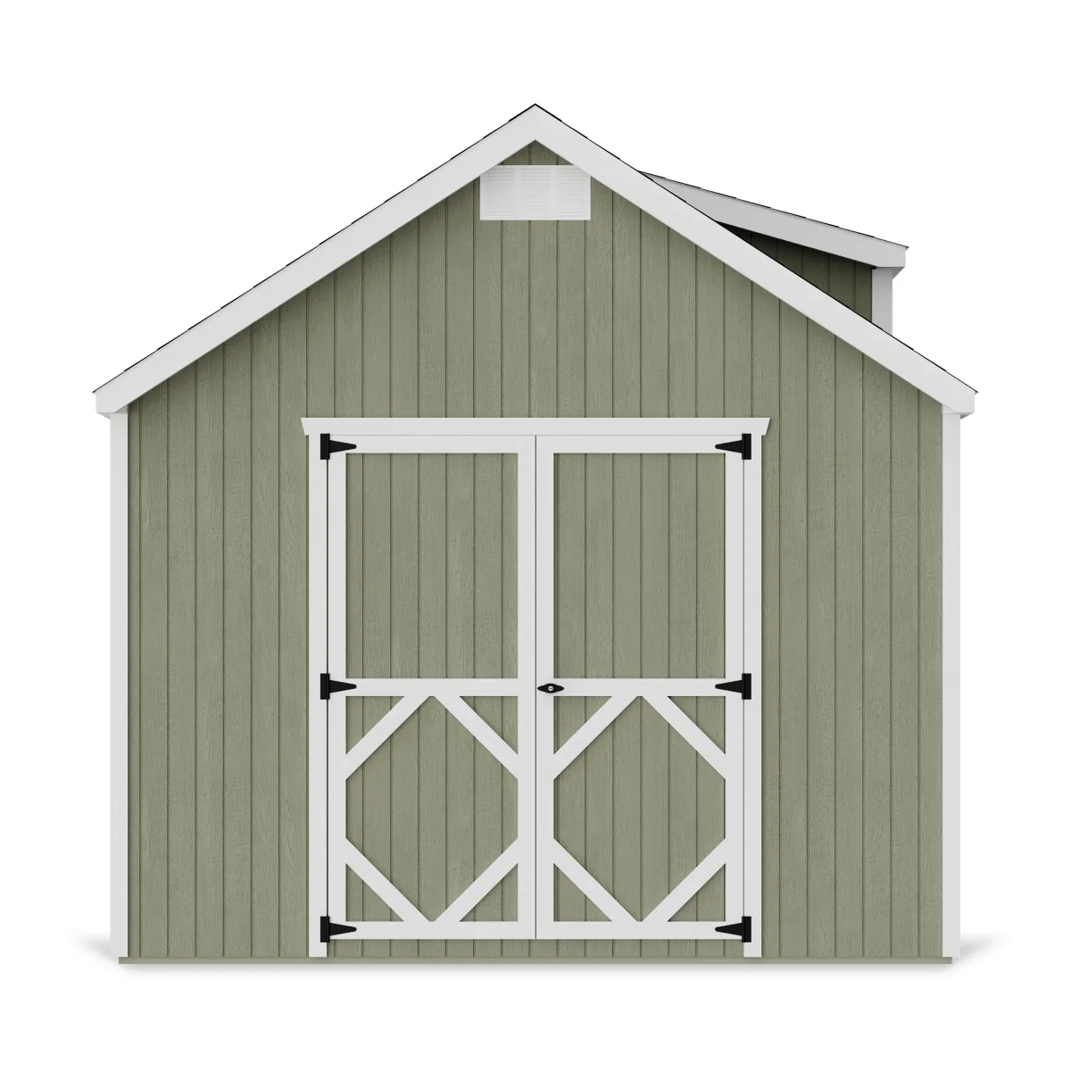Classic Dormer Shed with Dual Entry