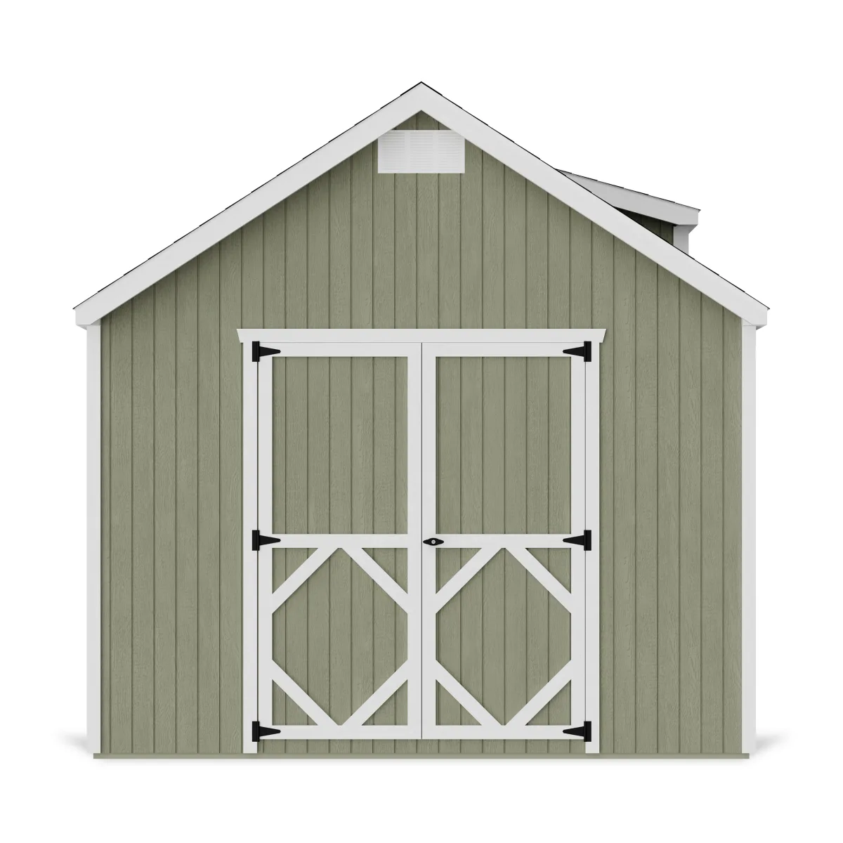 Classic Dormer Shed with Dual Entry
