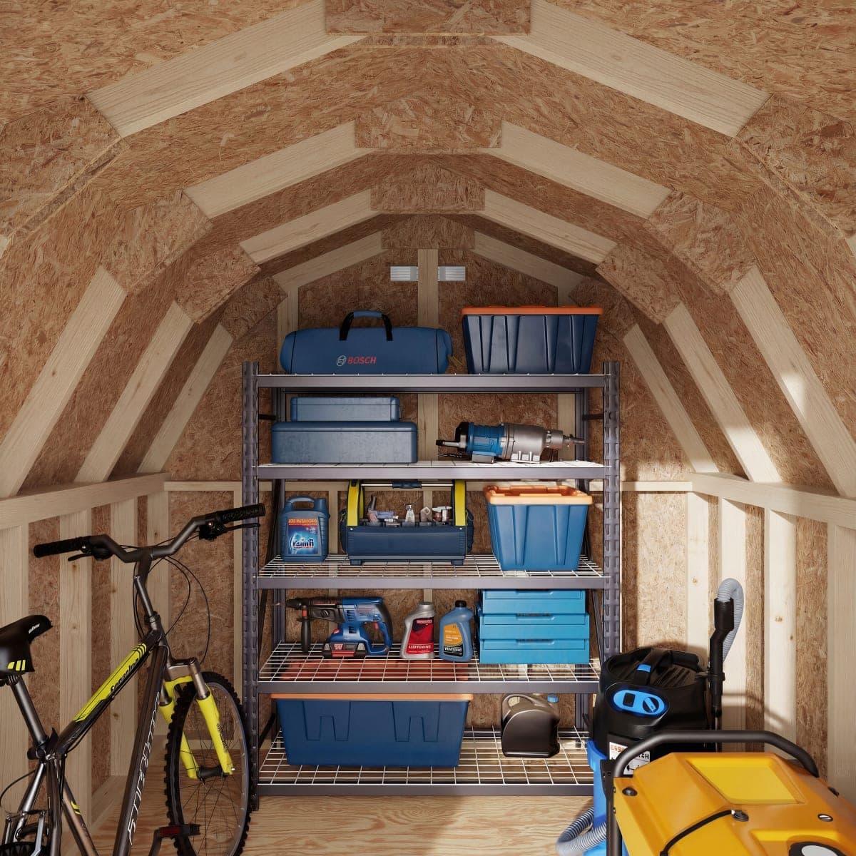 Classic Gambrel 4' Barn Shed