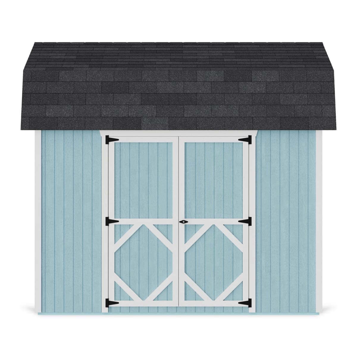 Classic Gambrel 6' Barn Shed with Side Entry