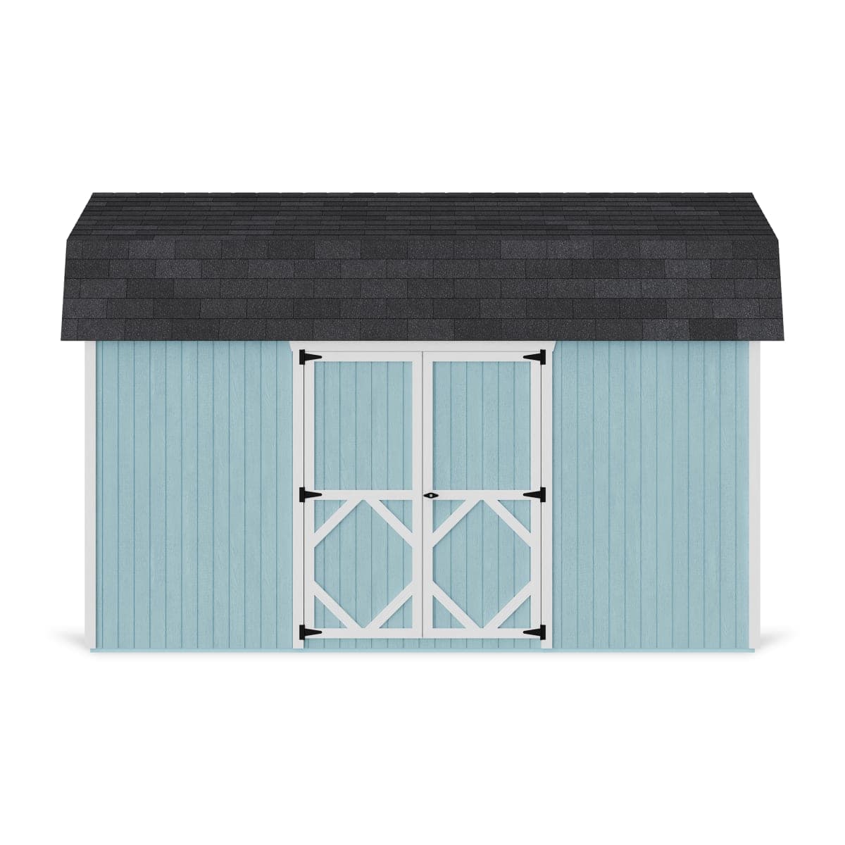 Classic Gambrel 6' Barn Shed with Side Entry